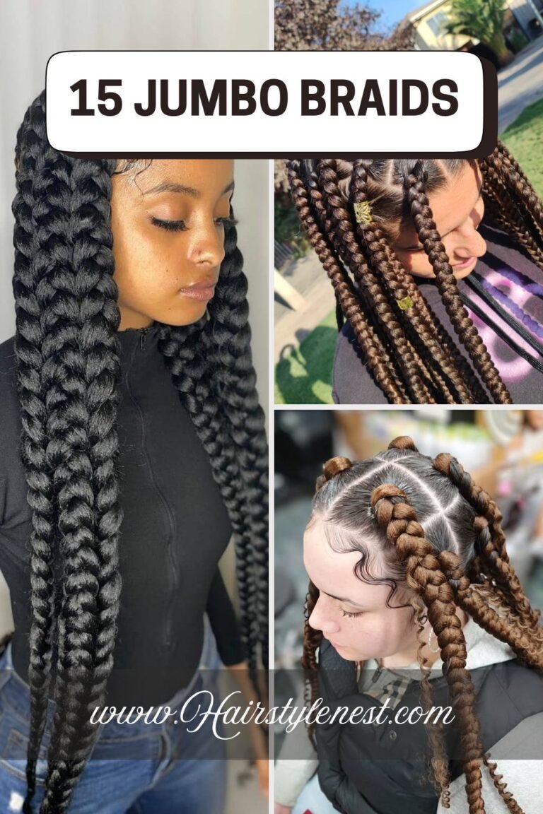 15 Jumbo Braids