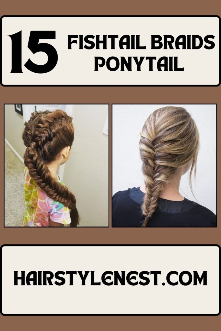 15 Fishtail Braids Ponytail
