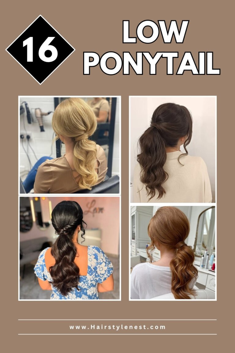 16 Low Ponytail Hairstyles