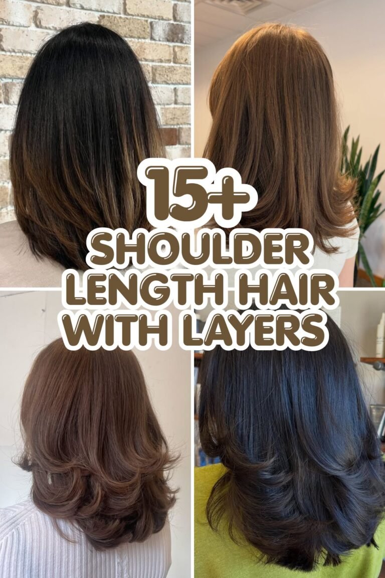 19 Shoulder Length Hair With Layers Ideas for a Stylish Look