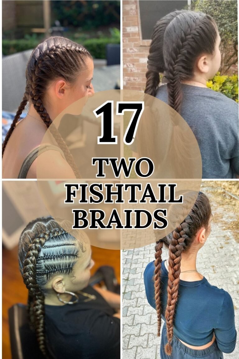 17 Two Fishtail Braids Hairstyles for a Stylish and Trendy Look