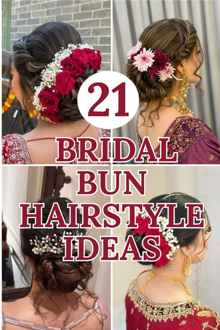21 Bridal Bun Hairstyles for an Elegant Wedding Look