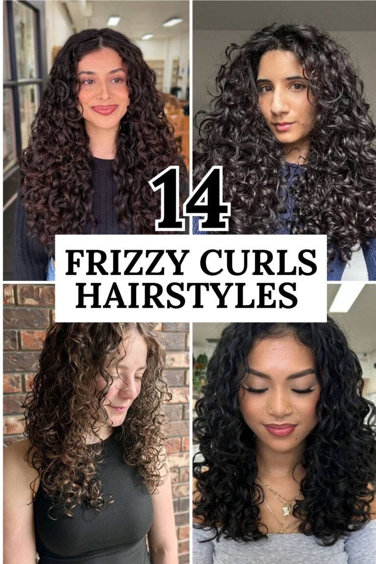 14 Frizzy Curls Hairstyles for a Beautiful and Natural Look