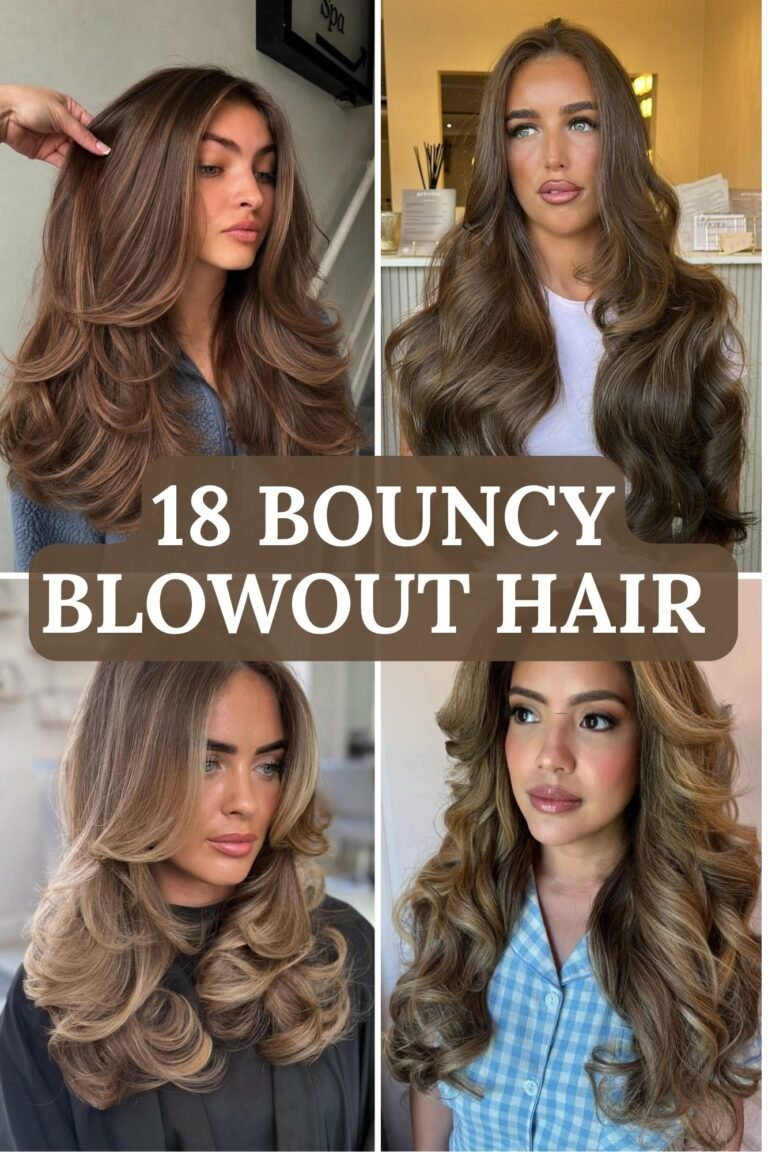 18 Bouncy Blowout Hair Ideas for a Glamorous and Voluminous Look