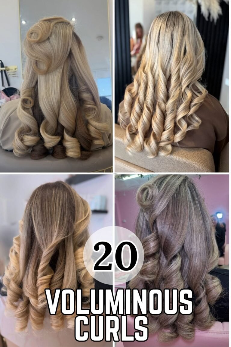 20 Voluminous Curls Hairstyles for a Gorgeous and Glamorous Look