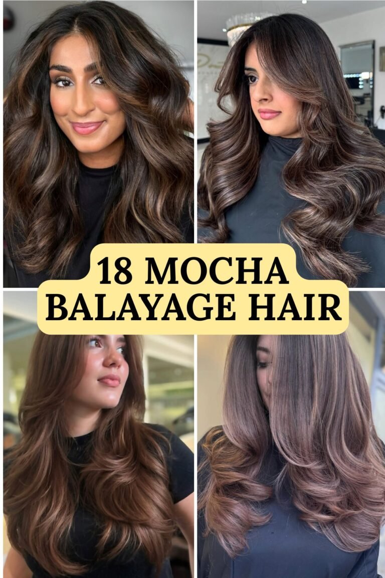 18 Mocha Balayage Hair Color Ideas for a Rich, Elegant Look