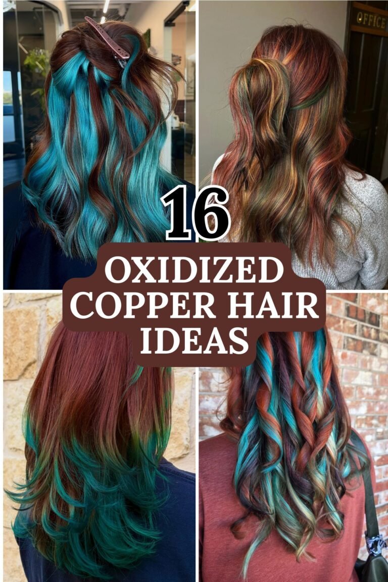 16 Oxidized Copper Hair Color Ideas for a Bold, Rustic Look