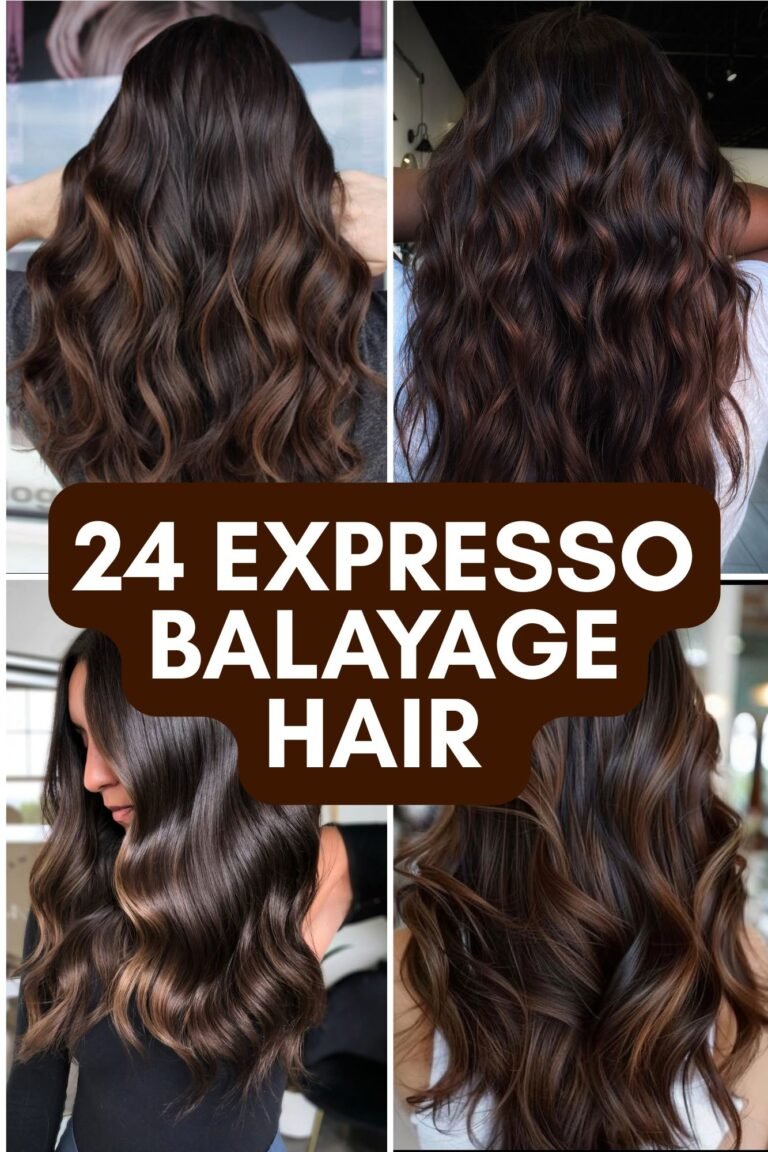 24 Espresso Balayage Hair Color Ideas for a Rich, Luxurious Look