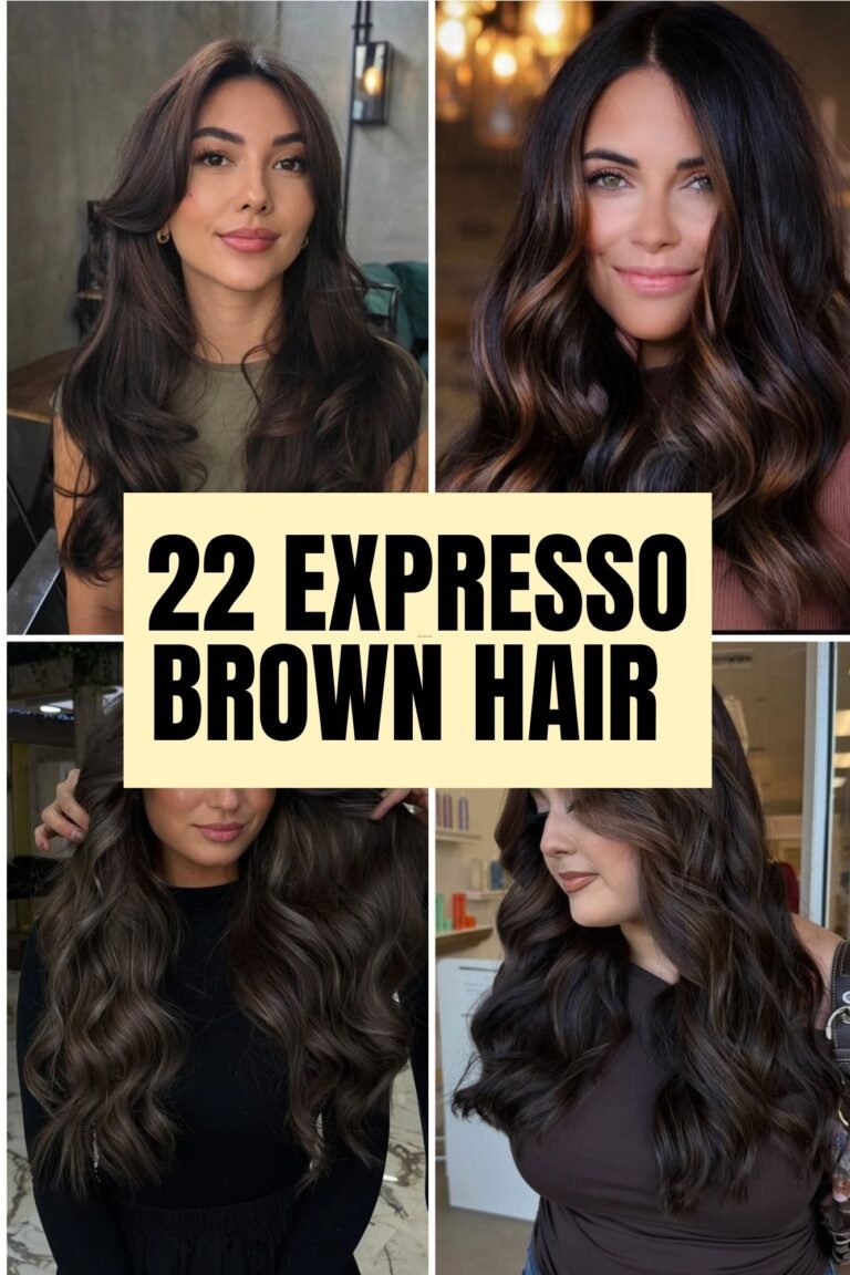22 Espresso Brown Hair Color Ideas for a Rich, Luxurious Look