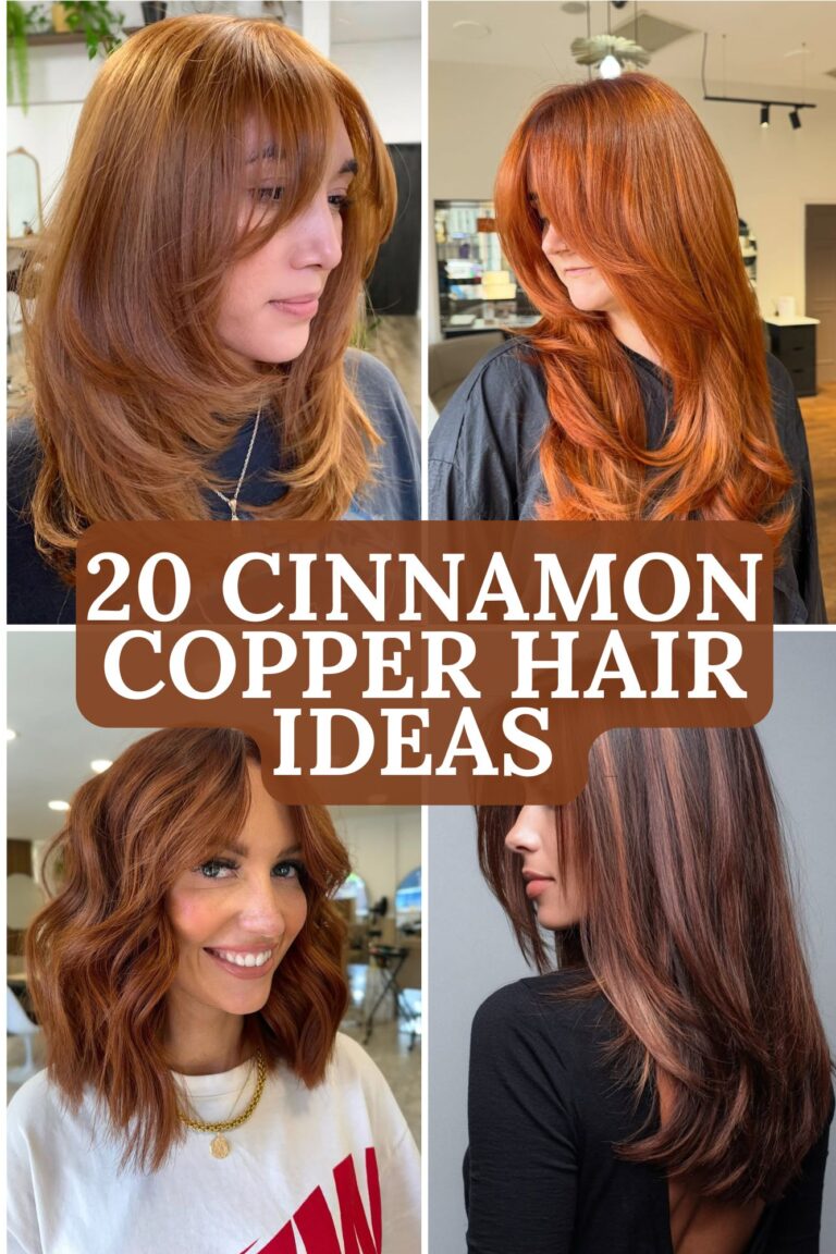 20 Cinnamon Copper Hair Color Ideas for a Warm, Gorgeous Look