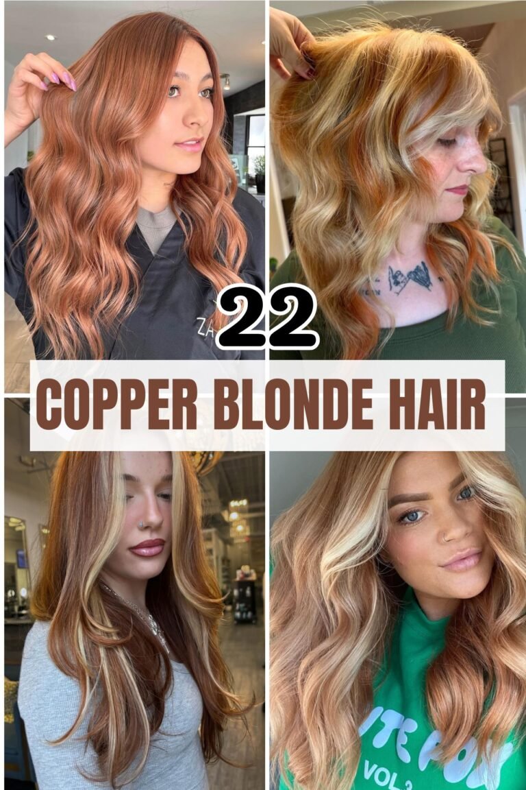 22 Copper Blonde Hair Color Ideas for a Warm, Radiant Look