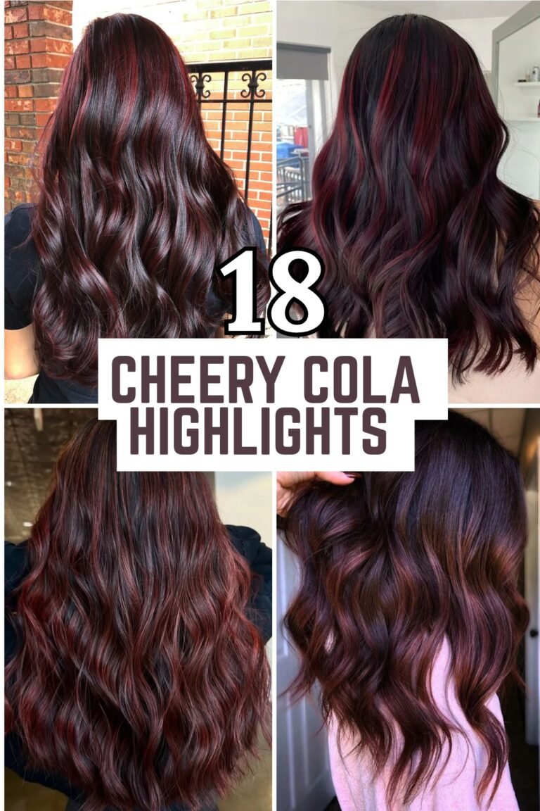 18 Cherry Cola Highlights Ideas for a Rich, Glossy Look