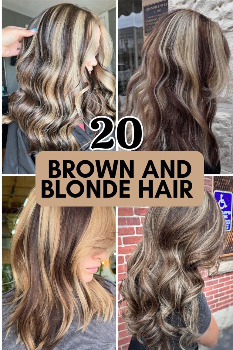 20 Brown and Blonde Hair Color Ideas for a Beautiful, Dimensional Look